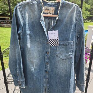 New with tag, Denim dress size Small